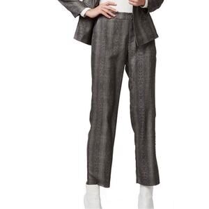 AS by DF Dusk Til Dawn Python Snakeskin Print Trousers Size 6